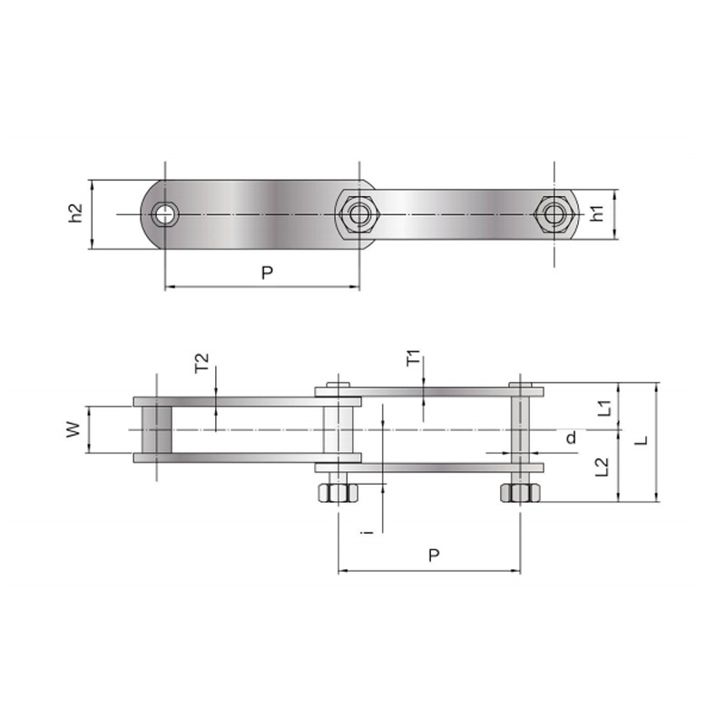 HSS HSC SAV immaculatam ferro TRADUCTOR Chain