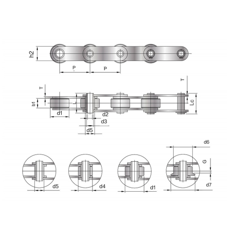 Cavum clavum Conveyor Catenae (FVC Series) fori Europaei