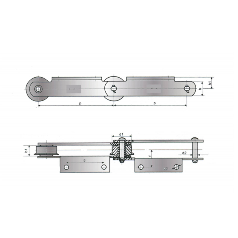 Metallurgical Situla elevatio Chain