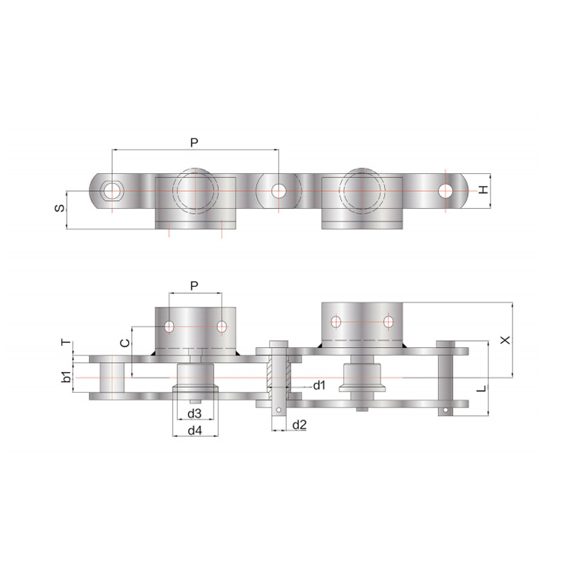 Metallurgical Slag Conveyor Chain
