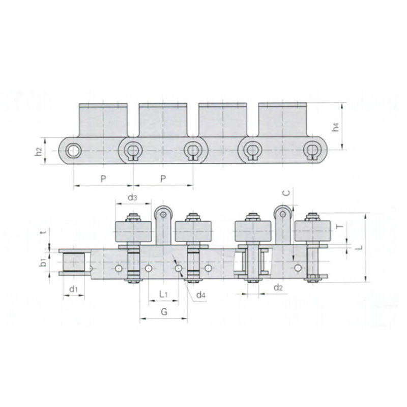TRADUCTOR Chain For Automobile Production Line