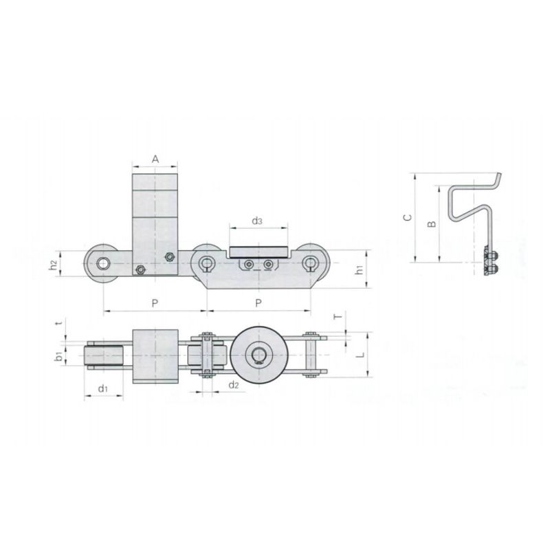 TRADUCTOR Chain For Automobile Production Line