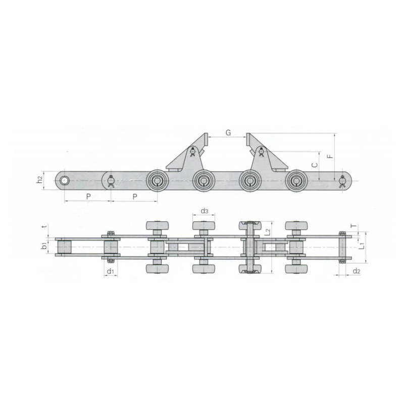 TRADUCTOR Chain For Automobile Production Line