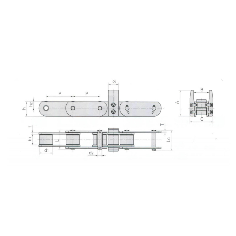 TRADUCTOR Chain For Automobile Production Line